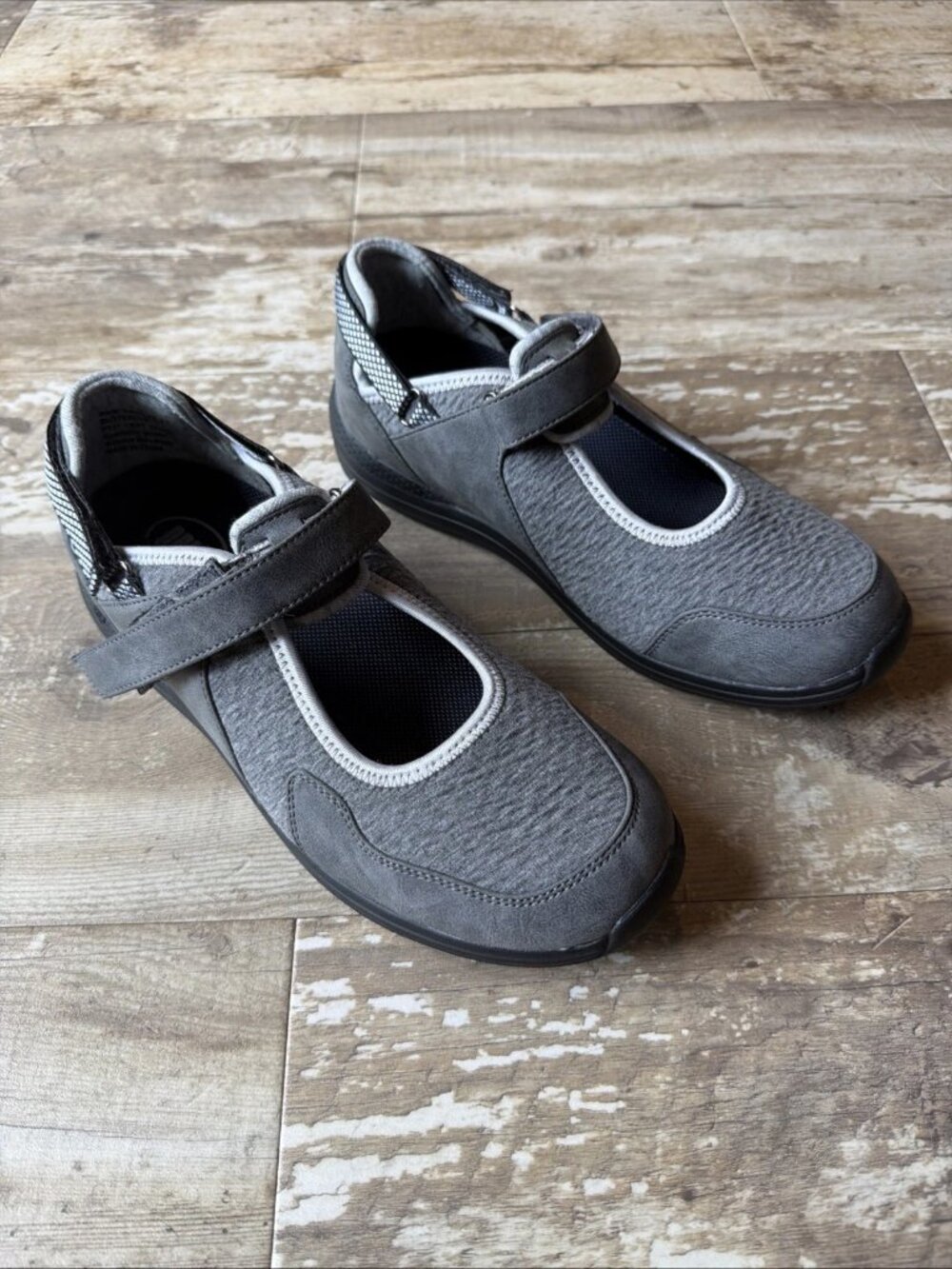 Drew Buttercup Mary Jane Comfort Orthopedic Gray Shoes Women’s 9ww